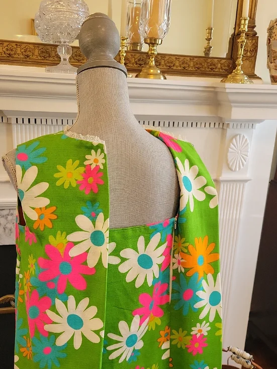 Vintage 60's Yarn Doll Fashions Of Hawaii Maxi Dress - Picture 7 of 9